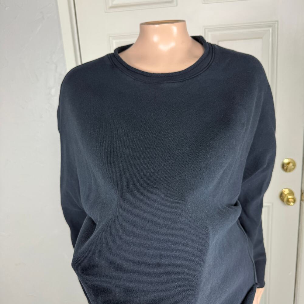 Frank & Eileen Women's Sweatshirt One Size Cotton Long Sleeve Crew neck MM14 - Picture 3 of 8